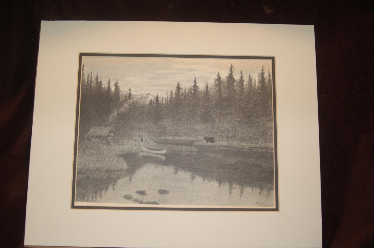 SIGNED INGRID PETERSON LITHOGRAGH