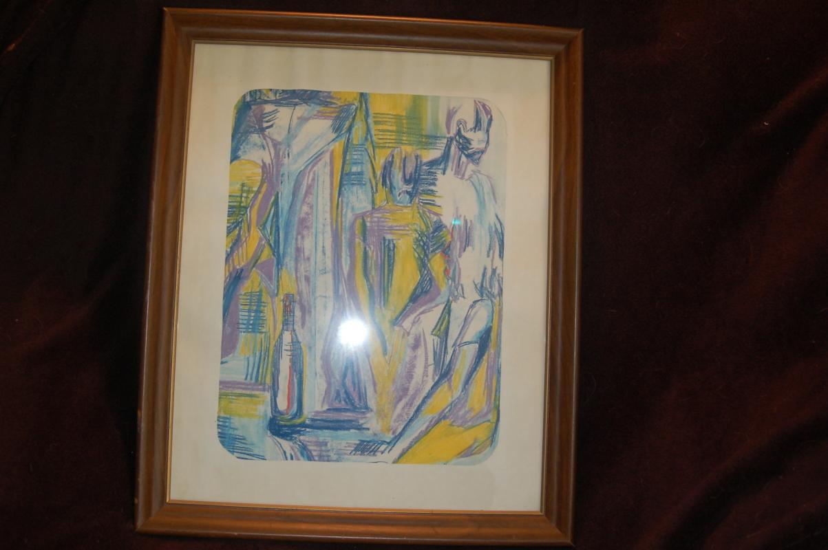 AWESOME OUTSIDER ART PIECE! ABSTRACT
