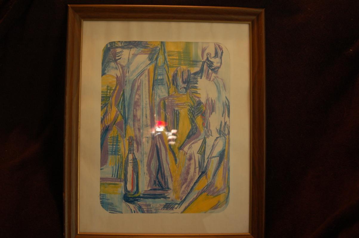 AWESOME OUTSIDER ART PIECE! ABSTRACT