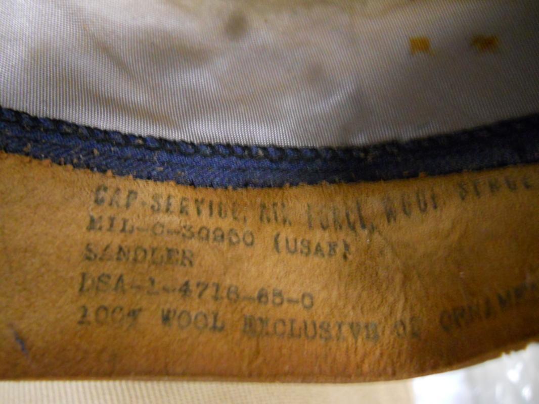 MILITARY UNIFORM CAP