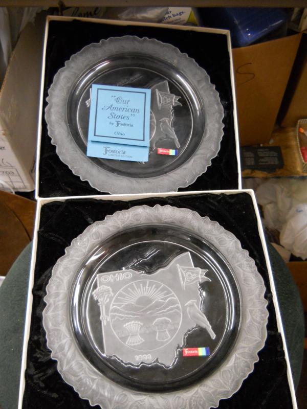RARE FOSTORIA GLASS PIECES