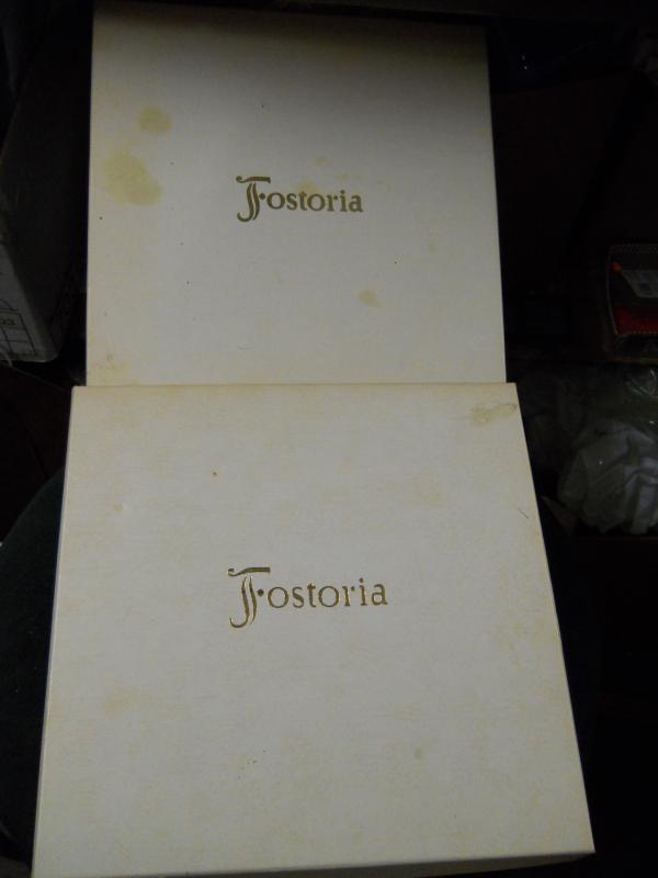 RARE FOSTORIA GLASS PIECES