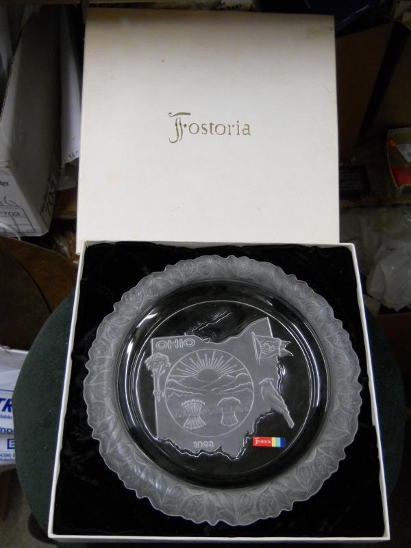 RARE FOSTORIA GLASS PIECES