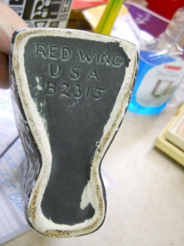RED WING POTTERY VASE / PLANTER