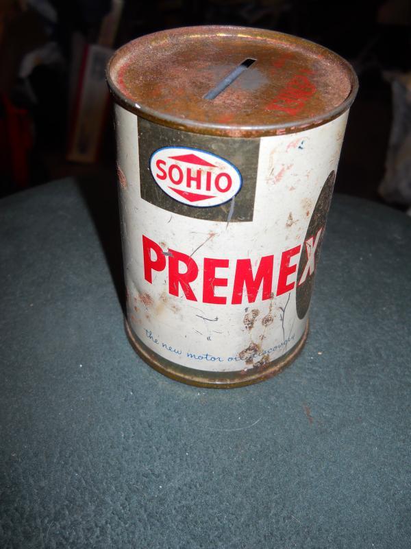 ANTIQUE ADVERTISING BANK FOR SOHIO