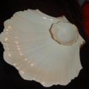 MIKASA FINE BONE CHINA CHIP DIP SHELL DISH