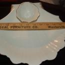 MIKASA FINE BONE CHINA CHIP DIP SHELL DISH