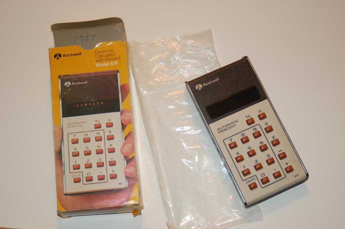 VINTAGE CALCULATOR BY ROCKWELL