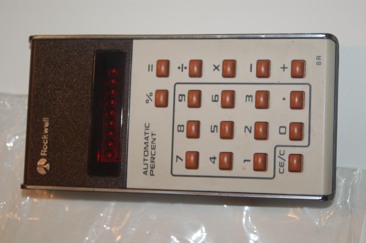 VINTAGE CALCULATOR BY ROCKWELL