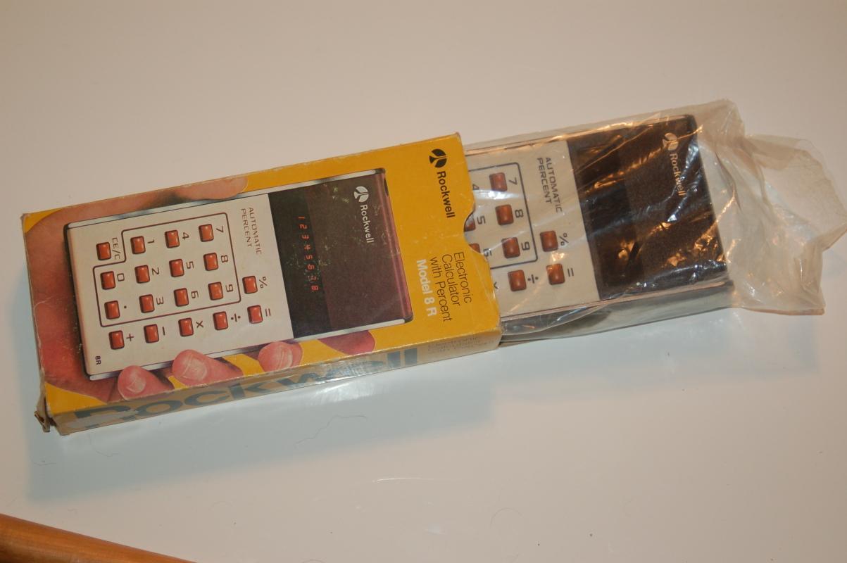 VINTAGE CALCULATOR BY ROCKWELL