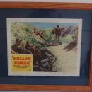 WAR MOVIE LOBBY CARD FRAMED
