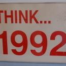 CAMPAIGN POSTER SIGNED BY MAYOR COLUMBUS OHIO