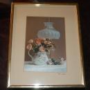 PHOTOGRAPH SIGNED BY ARTIST TED COOPER A STILL LIFE STUDY FRAMED
