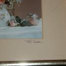 PHOTOGRAPH SIGNED BY ARTIST TED COOPER A STILL LIFE STUDY FRAMED