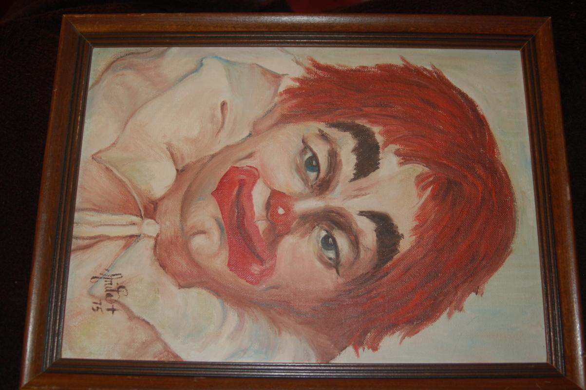 PAINTING ON CANVAS SIGNED BY ARTIST