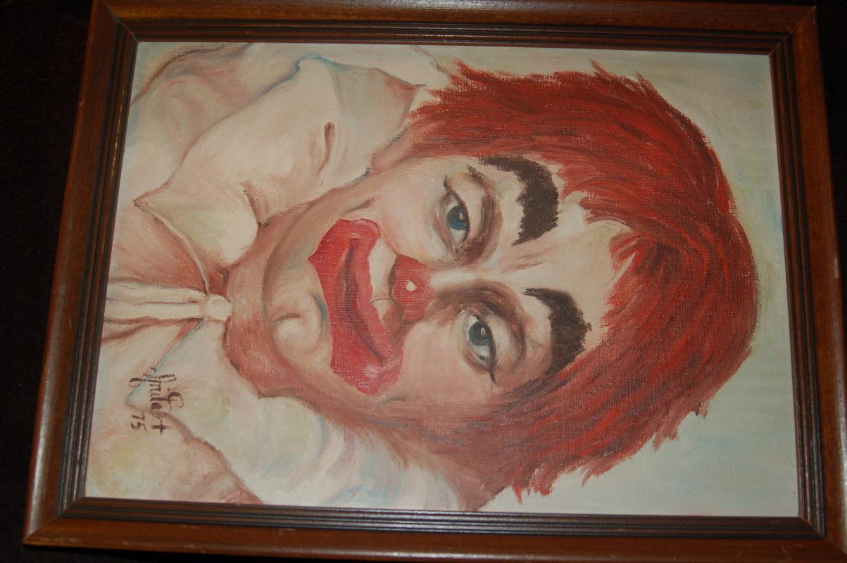 PAINTING ON CANVAS SIGNED BY ARTIST