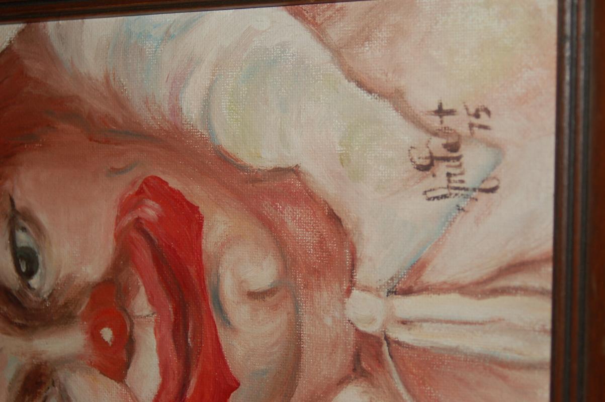 PAINTING ON CANVAS SIGNED BY ARTIST