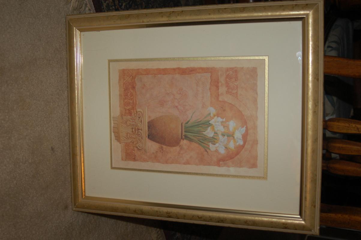 BEAUTIFUL PRINT IN FRAME