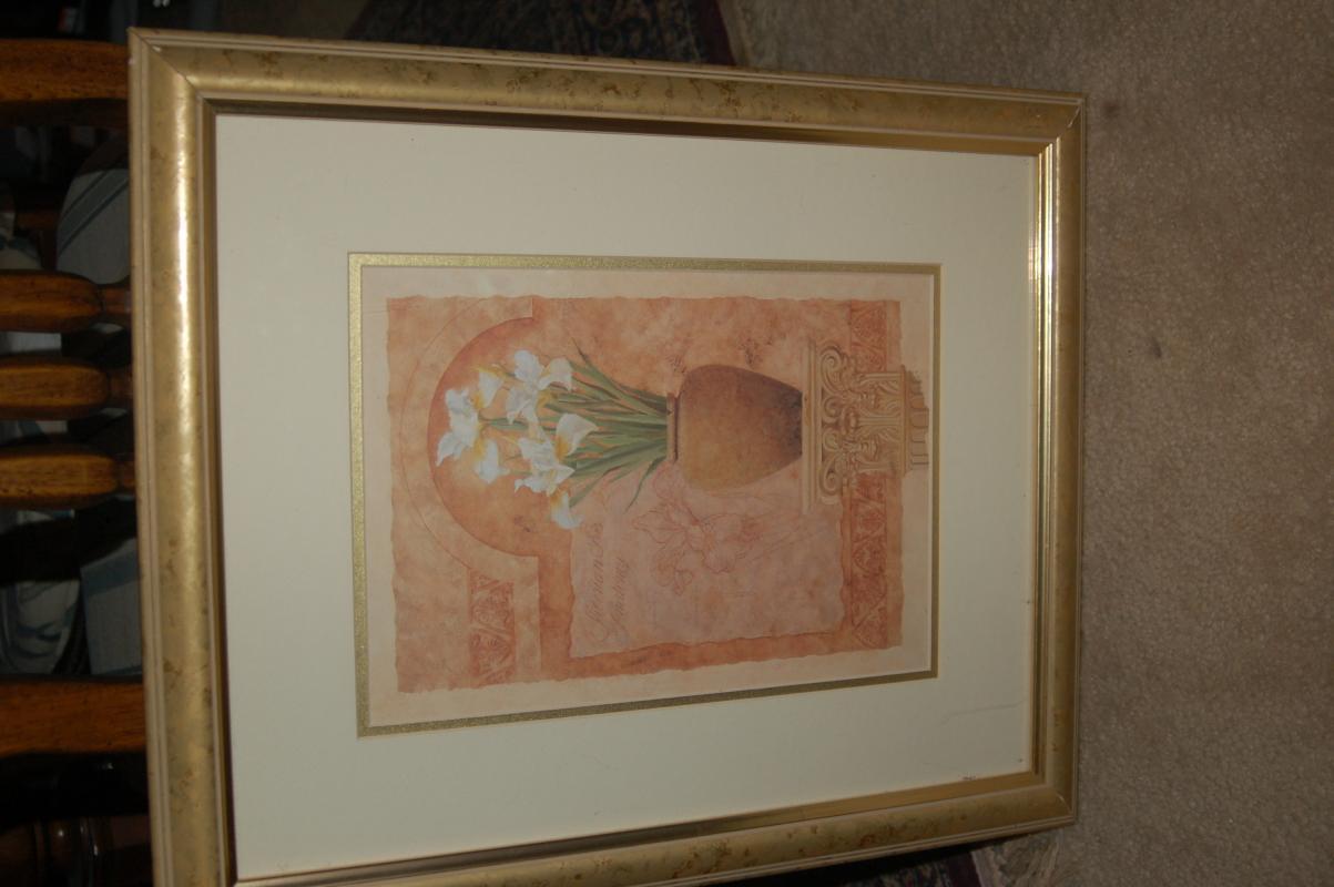 BEAUTIFUL PRINT IN FRAME