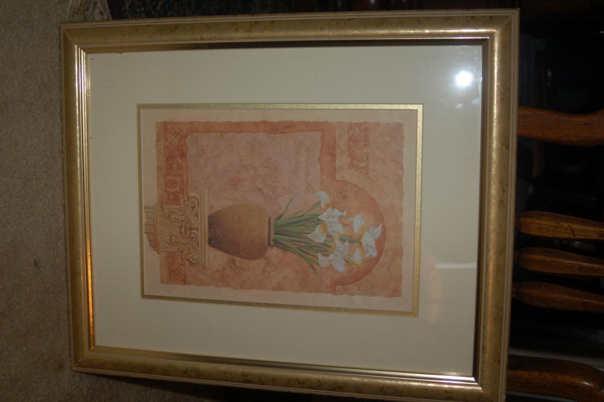 BEAUTIFUL PRINT IN FRAME