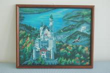 STRIKING VINTAGE PAINT BY NUMBER! COLLECTIBLE!