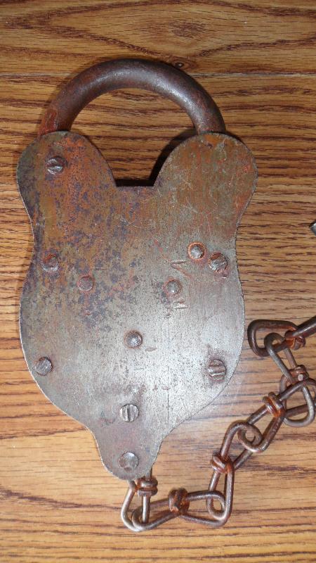 Central & Union Pacific Railroad Lock and Keys