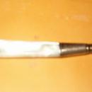 Sterling silver master butter knife/pearl handle
