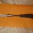 Sterling silver master butter knife/pearl handle