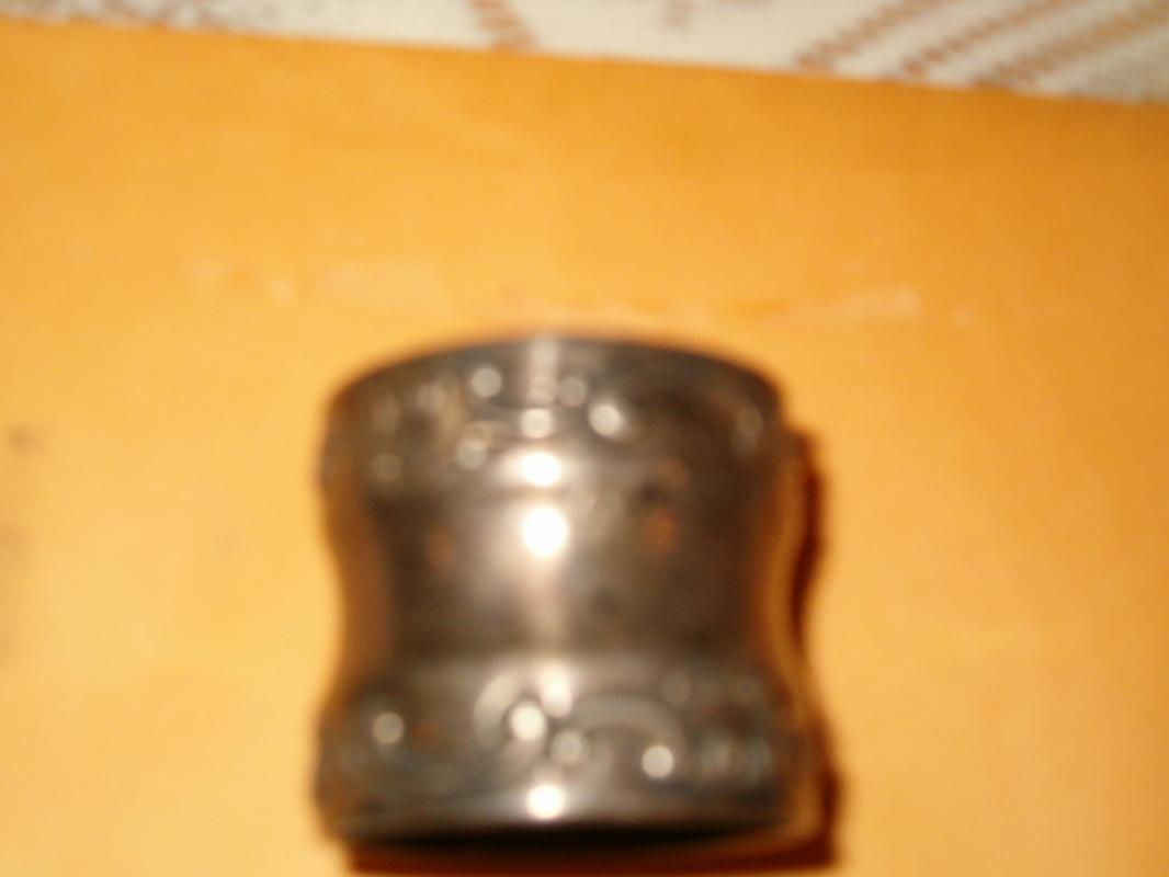 Sterling silver napkin ring