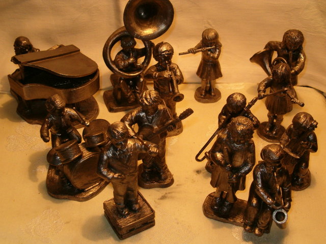Children's pewter orchestra Ricker complete