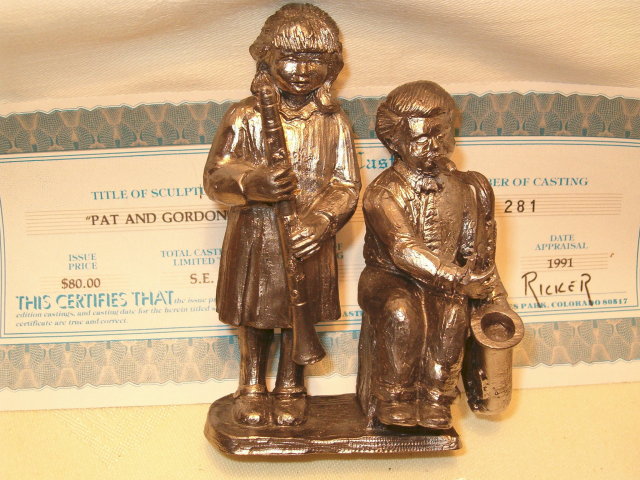 Children's pewter orchestra Ricker complete