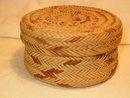 Tarahumara Indian basket/lid old