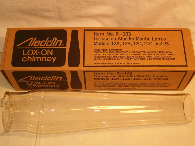 Aladdin R-103 chimney older style/box