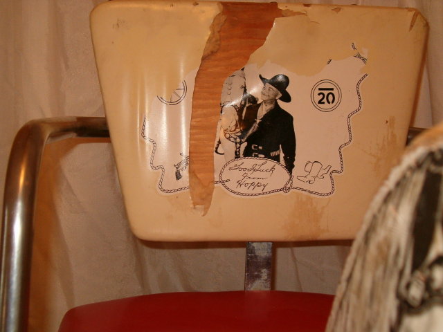 Hopalong Cassidy child's rocker