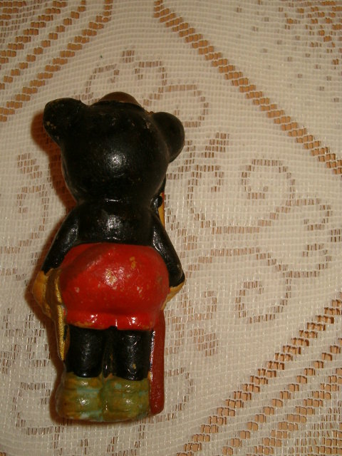 bisque Mickey Mouse soldier 1930
