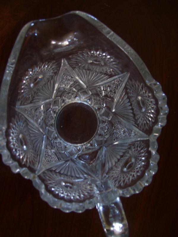 Northwood, American Brilliant Cut Glass , Rare , Nearcut Pitcher
