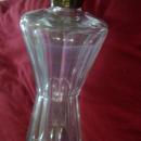 Brilliant Cut Crystal Decanter With Sterling Silver Collar by Malby , Stevens and Curtiss Co. in Wallingford Conn. Decanter is Attributed to Baccarat Crystal in France