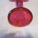 Cranberry Blown Glass- Jack in the Pul Pit Vase