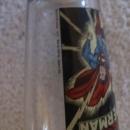 Vintage Superman glass, From the Line of DC Comics , # 32-10 cent , It Tickles Glass