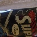 Vintage Superman glass, From the Line of DC Comics , # 32-10 cent , It Tickles Glass