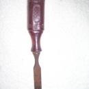 A Vintage Worlds Fair Rome Italy Olimpic Games Woodworking Tool with Bakelite handle