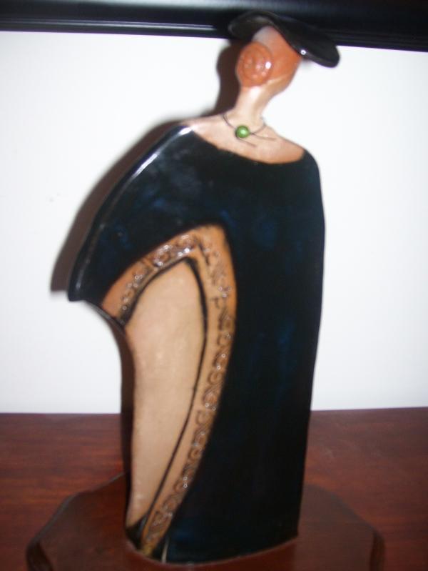 '' Art Nouveau Woman Sculpture by Judy Ohmit , Sassafras Ridge