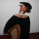 '' Art Nouveau Woman Sculpture by Judy Ohmit , Sassafras Ridge