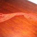 A ladies Multi strand Red Natural Coral Neck Scarf