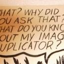Roy Lichtenstein , Drawing, WHAT? WHY DID YOU ASK THAT?
