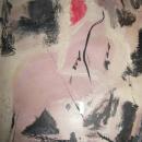 Willem de Kooning, Woman/Man on chair, 9.50