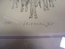 Vintage Quixote Sketch and Quixote Book-