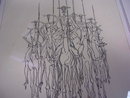 Vintage Quixote Sketch and Quixote Book-