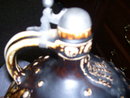 A- W. Germany--Pottery Large 10.75 by 8.50 inch, Tankard Jug ,Signed RMB-Stamped Western Germany