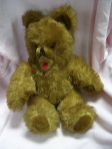 Vintage Hermann' Spielwaren- German1950's Grisly MohairTeddy Bear